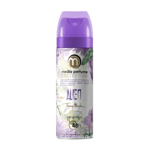 اسپری خوشبوکننده بدن مدیا ۲۰۰ میل رایحه الین زنانه (Media Body Spray 200ml – Alien Women Fragrance)
