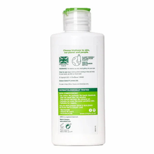 کرم آبرسان سیمپل ریچ پوست خشک Simple Replenishing Rich Moisturiser for Dry Skin - تصویر 2