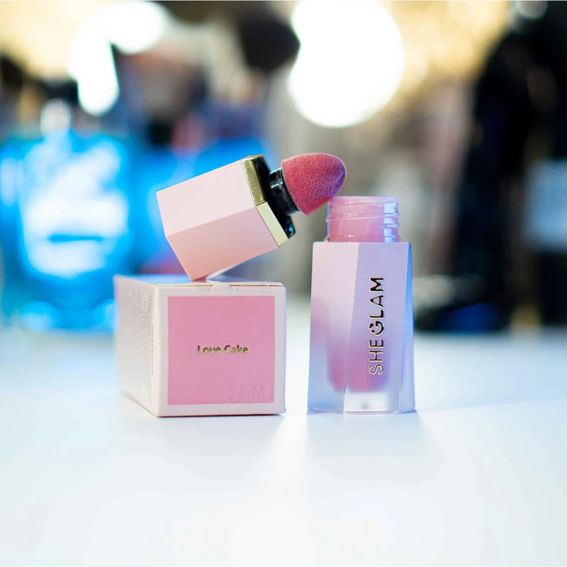 رژگونه مایع شیگلم لاو کیک (SHEGLAM Color Bloom Liquid Blush - Love Cake) - تصویر 2