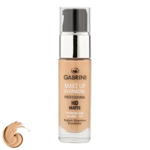 کرم پودر شیشه‌ای شماره ۲ گابرینی (Gabrini Derma Make-Up Cover Foundation No.02)